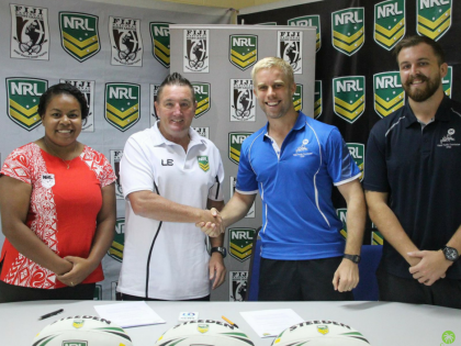 Think Pacific sign long term partnership with The NRL – National Rugby League