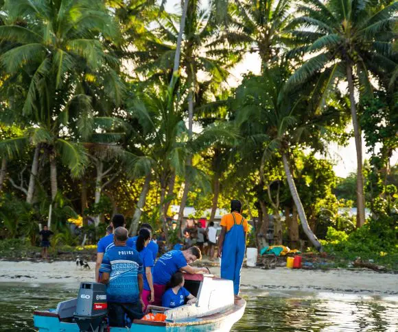 village team arrival