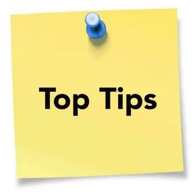 Top Tips