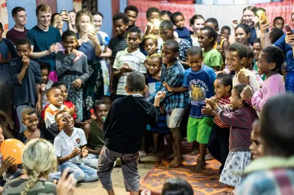 child dancing