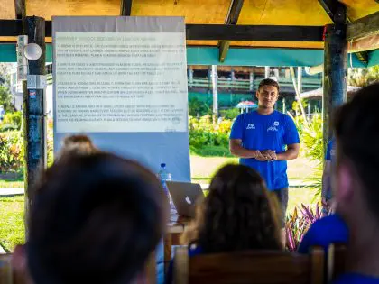 Creating New Global Partnerships – US Students Working Towards Sustainable Development in Fiji