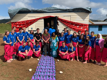 British High Commission Visits UK University Students on Building Project in Nativi Village