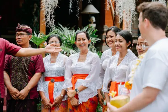 Bali village welcome