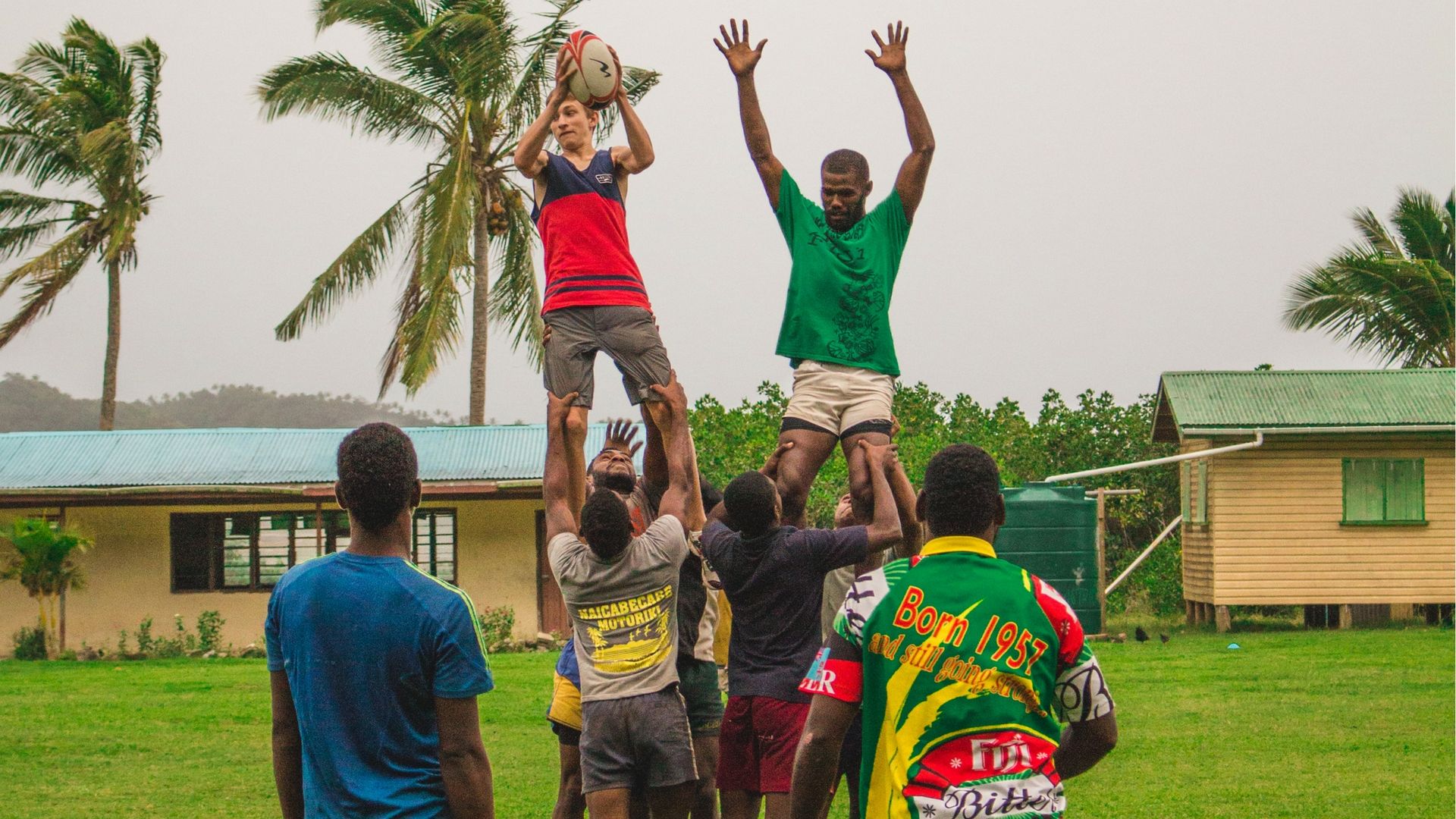 playing rugby in fiji