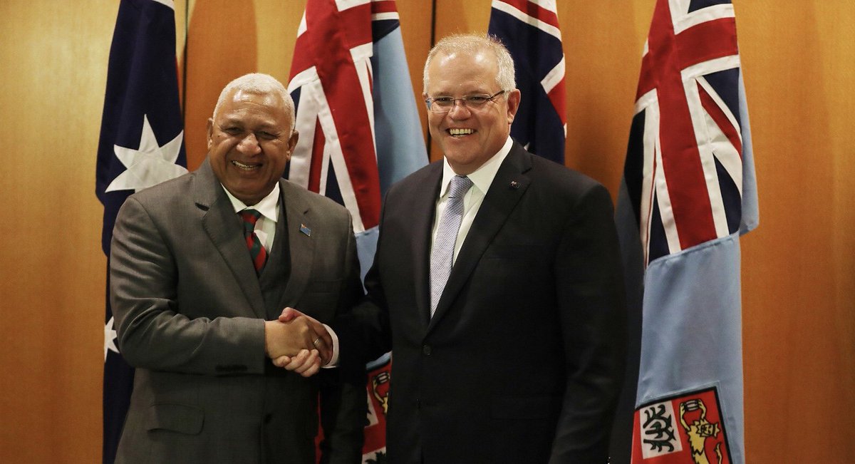 The Australian and Fijian PrimeMinisters Think Pacific